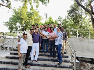 विश्राम घाट सेवा समिति द्वारा संचालित मुक्तिधाम सौंदर्यीकरण कार्य के लिए आमजन व संगठन स्वेच्छा से दे रहे दान