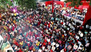 भारत के धार्मिक लोकतंत्र का प्रतीक बना फुटतालाब गरबा महोत्सव, प्रदेश के बाहर से भी पहुंचे श्रद्धालु