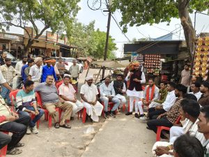खरडू बड़ी में भाजपा युवा मोर्चा के नवनियुक्त जिला अध्यक्ष पवन परमार का जोरदार स्वागत