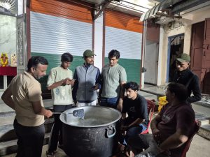 चन्द्रशेखर आजाद नगर में एकता ग्रुप द्वारा शरद पूर्णिमा का भव्य आयोजन