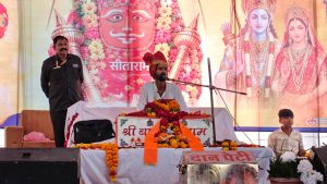 हनुमंत कथा के समापन पर उमड़ा आस्था का सैलाब, जय श्रीराम और जय बजरंगबली के जयकारों से गूंजा मेघनगर
