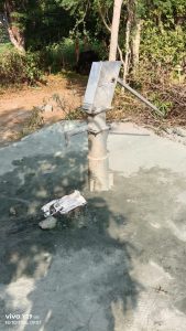 विधायक सेना पटेल की नाराजगी के बाद जागा प्रशासन, छोटा इटारा में लगाया हैंडपंप